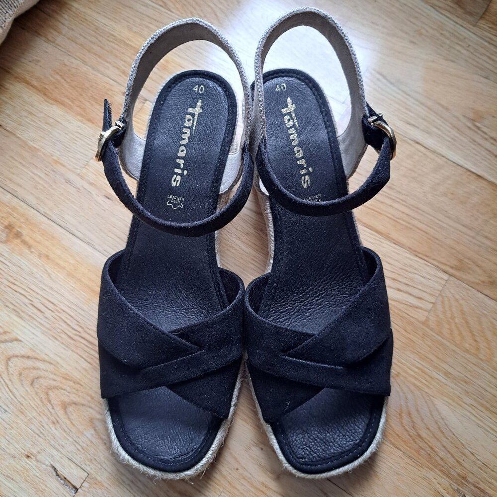 Tamaris brand wedge sandals